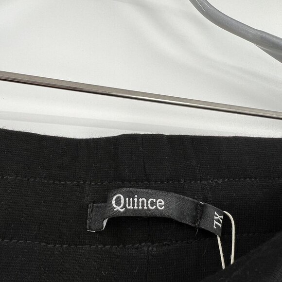 Quince Women's Black Vintage Wash Tencel Utility Jogger Pants sz XL NWT - Picture 3 of 6